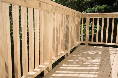 Close-up of Decking Material